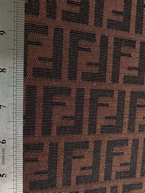 fendi fabric material